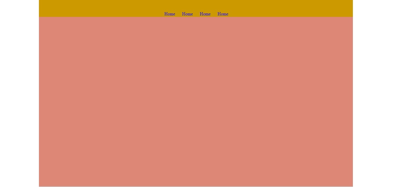 Horizontal Navigation