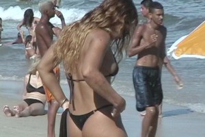 brazil girl - brazilian girl at the beach