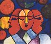 cubist self portrait