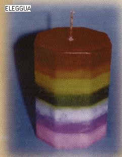 Veladora Arcoiris