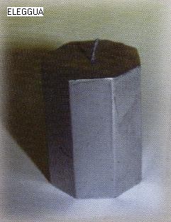 Veladora plateada