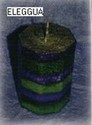 Veladora Verde P�rpura