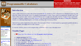 R/S Key: Programmable Calculators