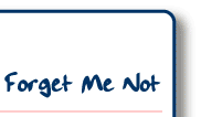 Forget Me Not