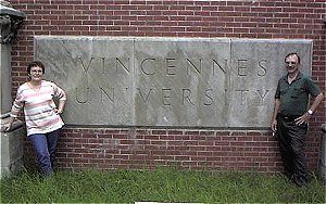 Steve and Shirley at VU