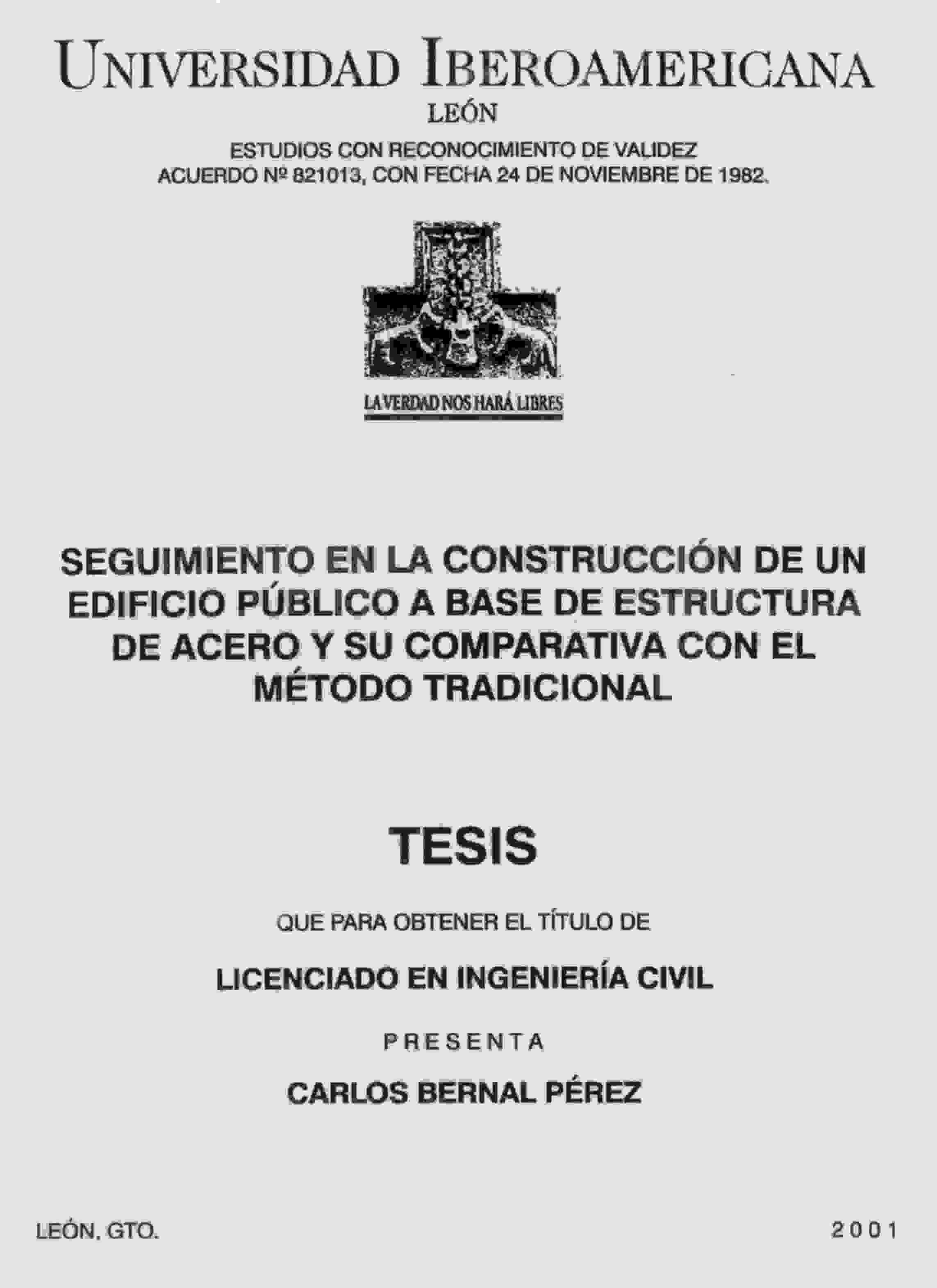 Ing. Carlos Bernal P�rez