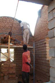 Main Dome under construction