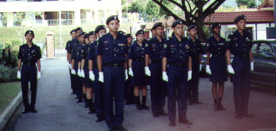 Passing-Out-Parade 2000-March In