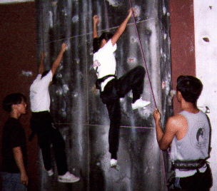 Wall climbing
