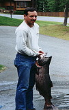 Lou with a King from Montana creek