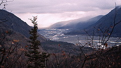 Matanuska River Valley beside the Glenn Highway