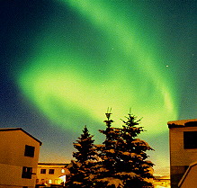 November 6, 2001 a large solar flare cause this awesome display in my back yard 