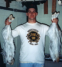 A daily limit of Snowshoes from Ft. Richardson Alaska