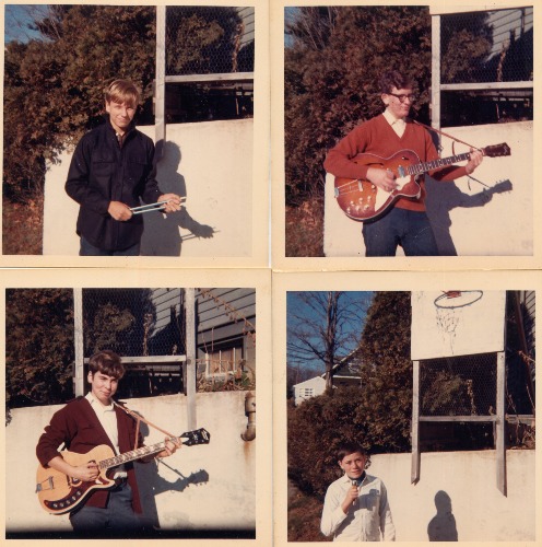 Clockwise from top left: Don Weatby, Gary Kingsbury, Ken Fairchild, yours truly...