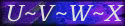 U~V~W~X