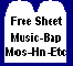 [Sheet Music-Baptist, Moslem,Buddhist,Hindu,Jewish, etc.]