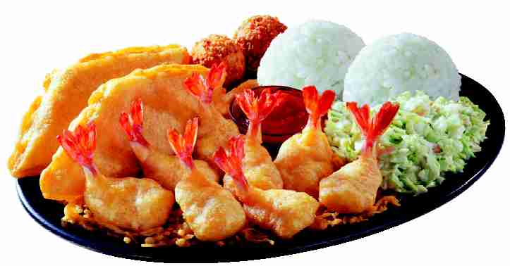 2 Fish & 8 Shrimps Platter