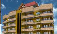 Pr�dio modelado e renderizado no ARQUI_3D
