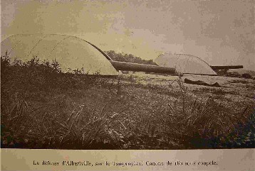Gun Emplacements At Albertville
