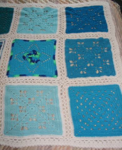 Closeup #2 of June C afghan