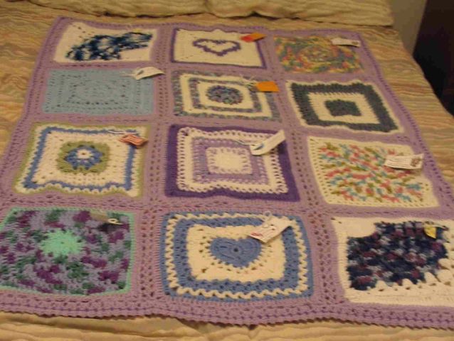 Jennie R afghan