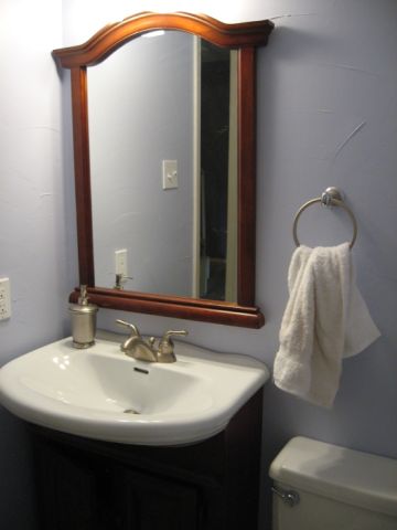 Downstairs bath after