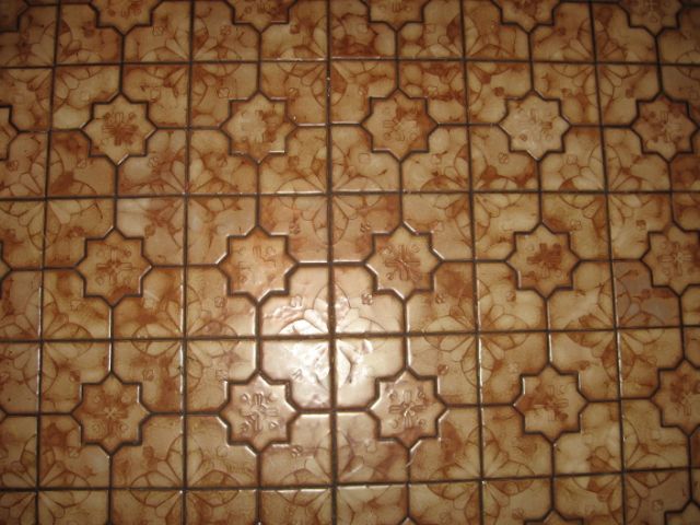 Before - world's ugliest ceramic tile