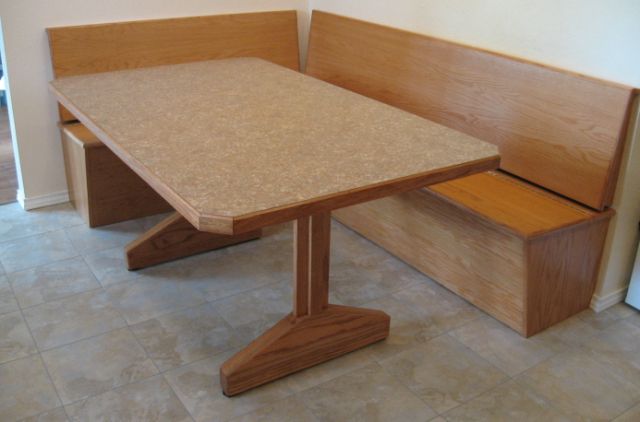 July 28 - table and bench