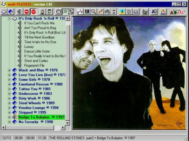 mp3 collection screen shot
