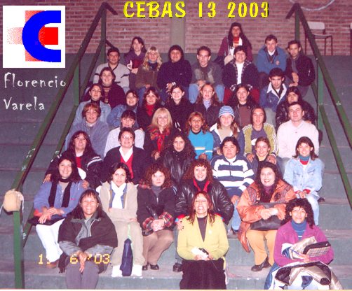 Todos juntos en la Jornada de Lactancia Materna, Junio de 2003