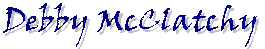Debby McClatchy- title graphic