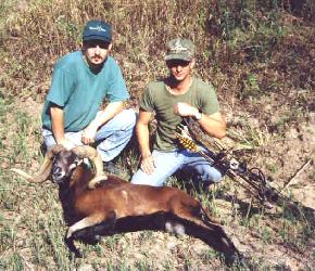 Owner and Client in picture with Barbado Ram