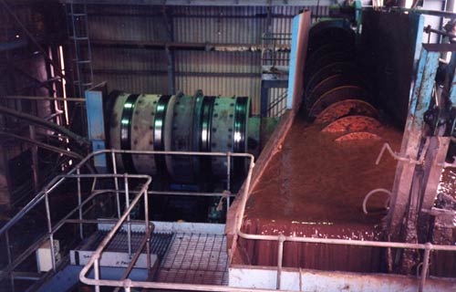The Ball Mill and Classifier - South Crofty.