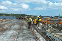 Workmen on Queen's Wharf