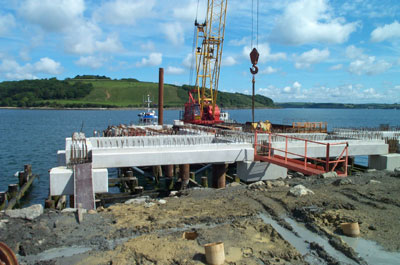 Building the new Queen's Wharf