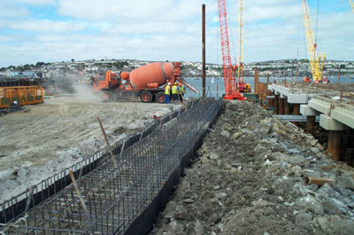 Building the new Queen's Wharf