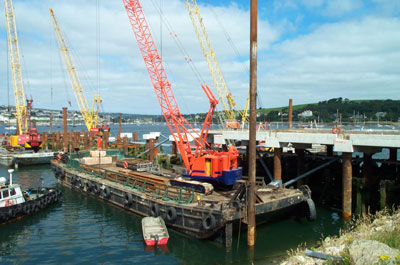Building the new Queen's Wharf