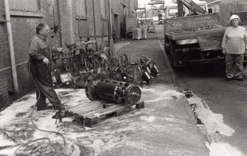 Steaming and Chemical Cleaning - Falmouth Docks circa 2002.