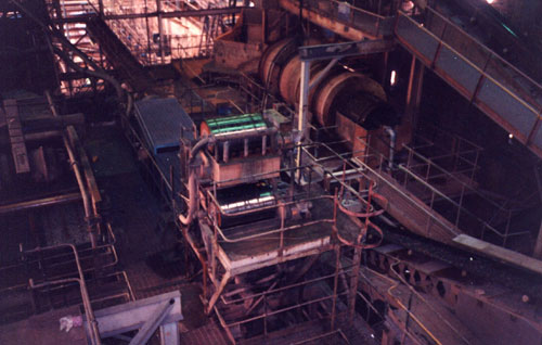 Mag Seps by number 2 conveyor - South Crofty.