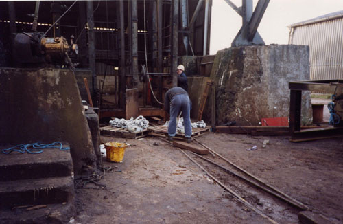 Another view of the rigorous tests carried out on all fittings.