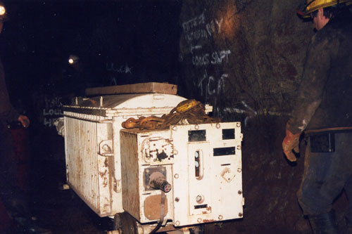One of the many Transformers that were removed from the mine and sold off.