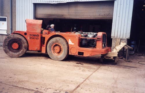 Dump Truck at South Crofty.