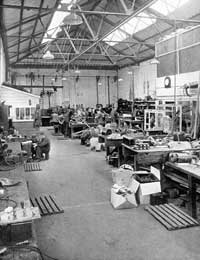 Electrical Workshop circa 1946.