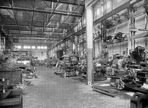 Fitting Shop at Falmouth Docks circa 1946