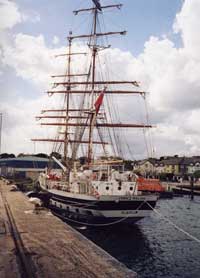 Sail Training Associaton craft Prince William. Circa 2002.