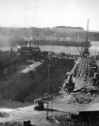 The start of the Incline. circa 1956