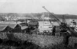 British Duke in Falmouth's No. 2 dock in 1952 - before alterations.