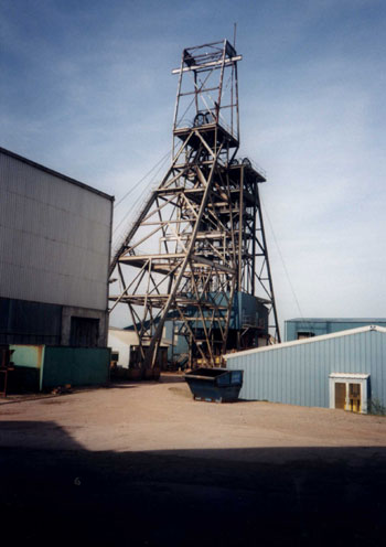 Photo of Cook's Shaft Head Gear, South Crofty.