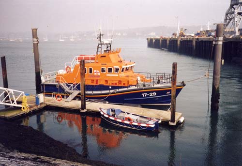 Richard Cox Scott, Falmouth Lifeboat - May 2002