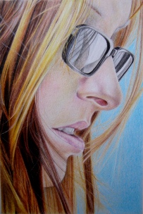 Pauline with Glasses on